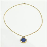 Collana Stocco Gioielli Donna in Oro Lapislazzulo CMRO1 - CMRO1